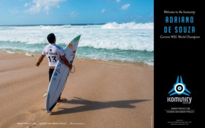 Komunity Project Signs WSL World Champion Adriano de Souza as a New Ambassador