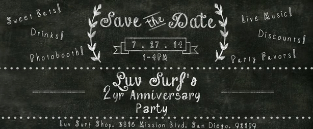 Luv Surf Shop celebrates its