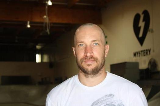 Professional skater and founder of Black Box Distribution Jamie Thomas