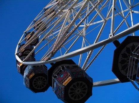 The Italian-made Giant Wheel at the Irvine Spectrum Center.
