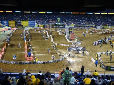 A recent Supercross race in San Diego.