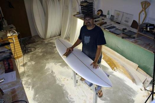 Dennis Jarvis of Spyder Surf in Hermosa Beach