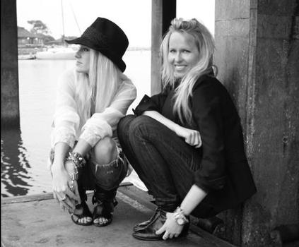 Kristin Reiter and Valerie Killeen of Bleachblack