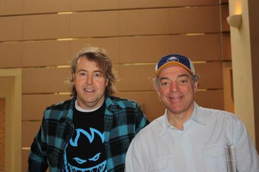 West 49 VP/GMM Pete Kershaw and CEO Sam Baio. Shop-eat-surf file photo.