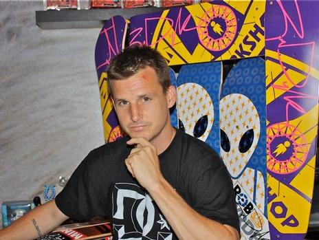 Rob Dyrdek in his office in Los Angeles.