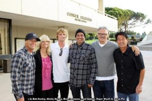 Huntington Beach city officials honor Hurley, Brett Simpson