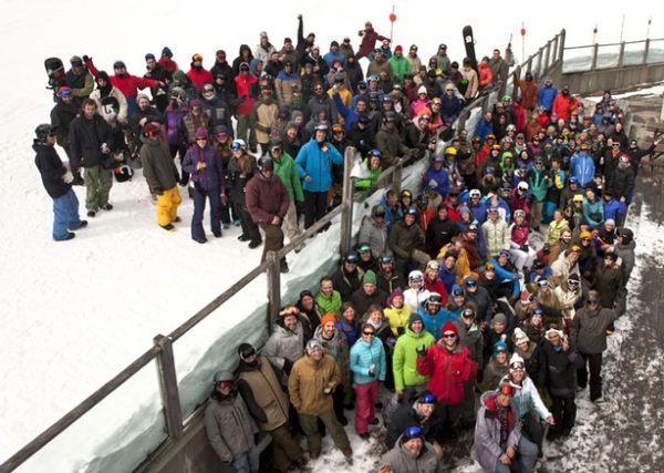 Burton celebrates snowboarding with annual Company Ride Day