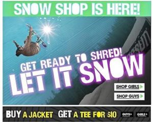 PacSun expands snow offering