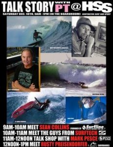 Rusty, Surftech, Mark Pesce, Sean Collins Talk Story with PT at HSS