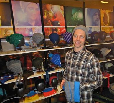 Coal Headwear Founder Brad Scheuffele. Photo by Shelby Stanger for Shop-eat-surf.
