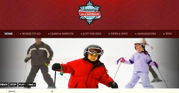 Screen grab from the Learn to Ski and Snowboard site.
