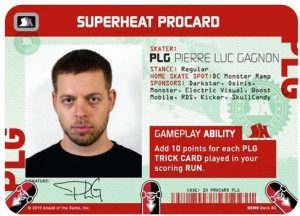 Super Heat skate trading card game arriving in stores