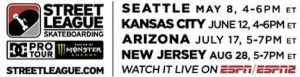 Street League DC Pro Tour kicks off second season in Seattle