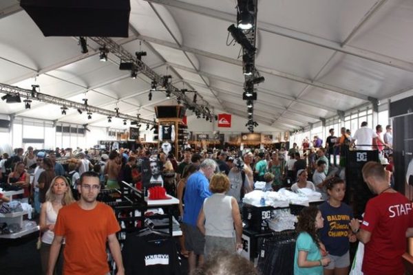 Behind the scenes at Quiksilver Pro NYC