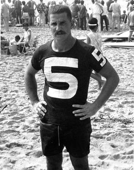 Chuck Linnen. Photo courtesy of Surfers' Hall of Fame.