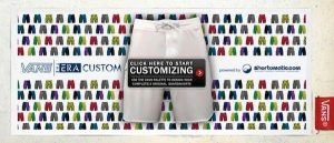 Vans launches custom boardshorts program