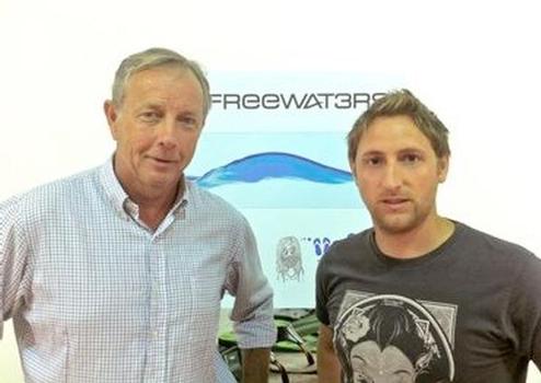 Freewaters LTD co-founders Peter Caldwell and Myles Hutchins