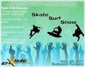 EXSIC hosts Europe's 1st Global Action Sports Conference