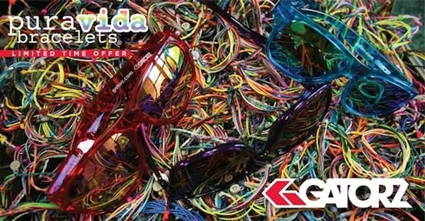Gatorz Vizion partners with Pura Vida Bracelets