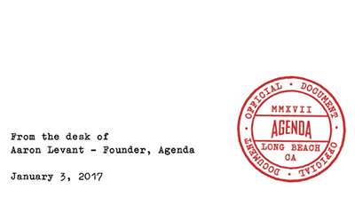 See you at Agenda