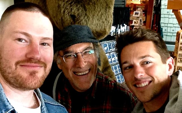Stussy's Fraser Avery, Frank Sinatra, and David Sinatra, Frank's son
