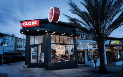 Globe Opens First Store in U.S.