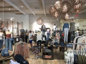 The Beautiful Free People Store at the Empty International Marketplace