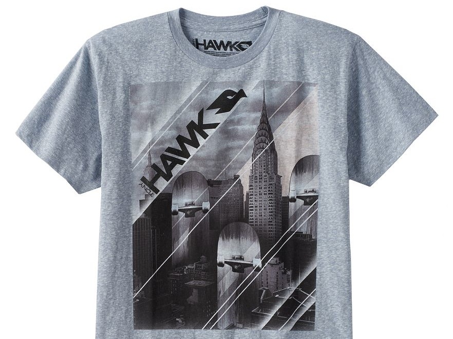A Tony Hawk T-shirt at Kohl's - Photo courtesy of Kohl's