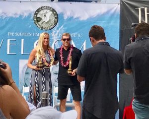 Mick Fanning and Bethany Hamilton Inducted to Surfers' Hall of Fame