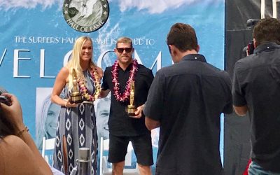 Mick Fanning and Bethany Hamilton Inducted to Surfers' Hall of Fame