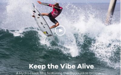 Hydro Flask Releases Gudouskas Brothers' Keep the Vibe Alive Video