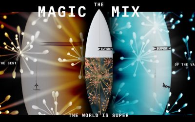 Superbrand Introduces the Magic Mix Surfboard Model