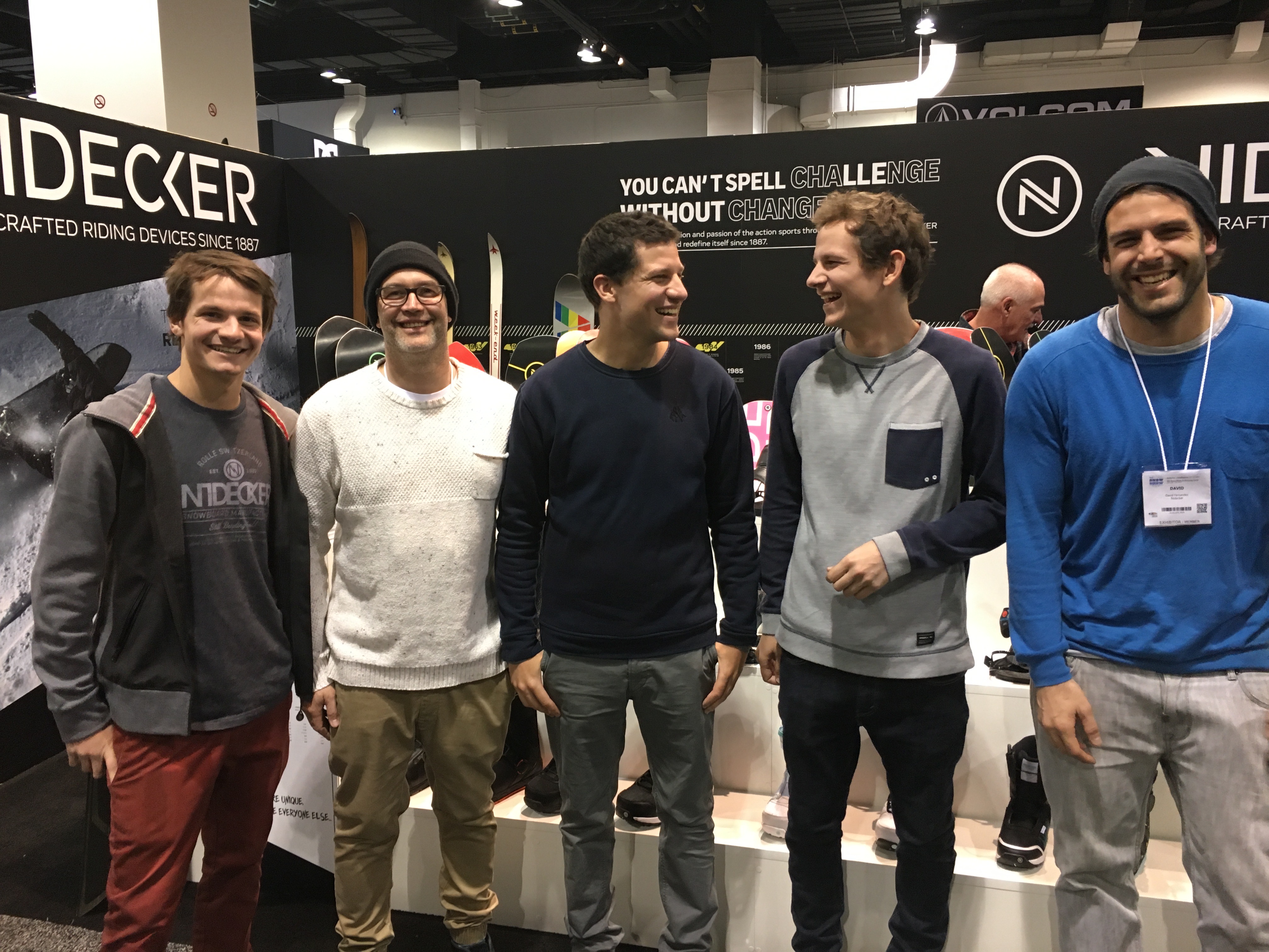 The Nidecker Group leadership team: Cedric Nidecker