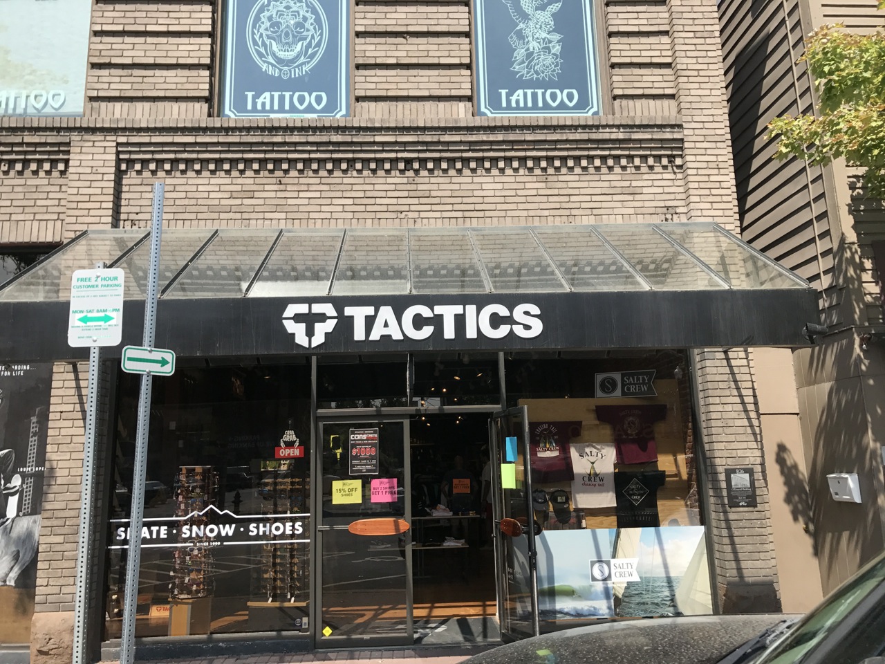 The store is in downtown Bend