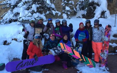 A Boarding For Breast Cancer Weekend in Taos Ski Valley