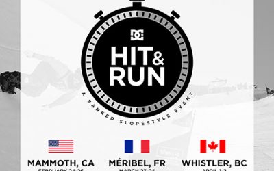 DC Snowboarding Announces Second Annual "Hit & Run” Series