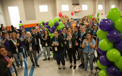 Journeys Group Gives 850 Free Pairs of Shoes at Cole Elementary