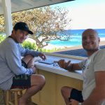 Pierre Agnes and Juan Gonzalez Vega in Hawaii December 2017 - Photo by SES