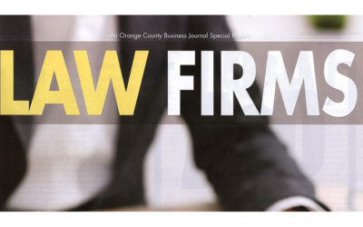 Friedman Stroffe & Gerard P.C. Selected as a “Top Orange County Law Firm”