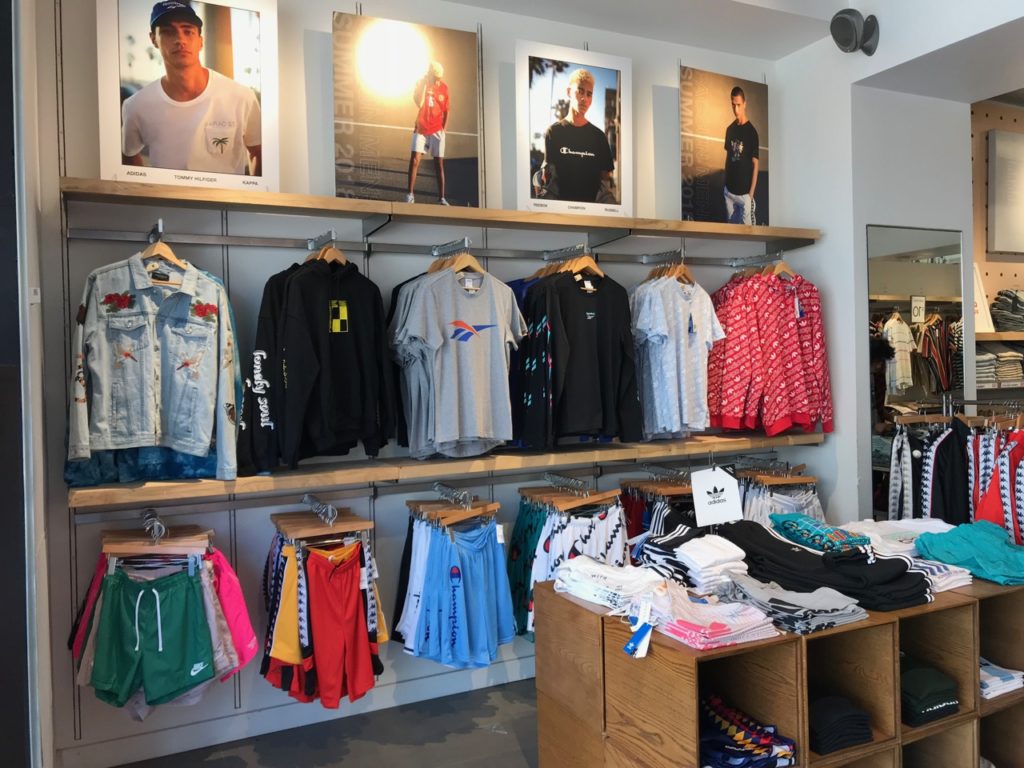 Champion and Adidas are still big brands for PacSun