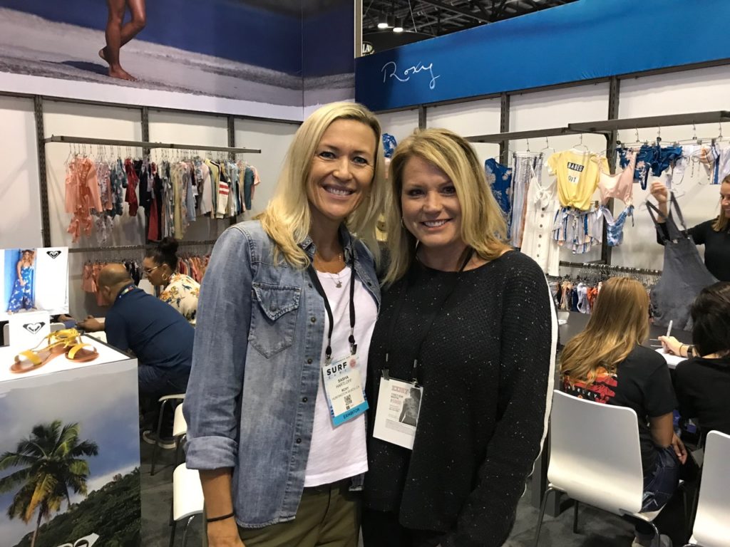 Sasha Hartloff and Kiki Prince of Roxy