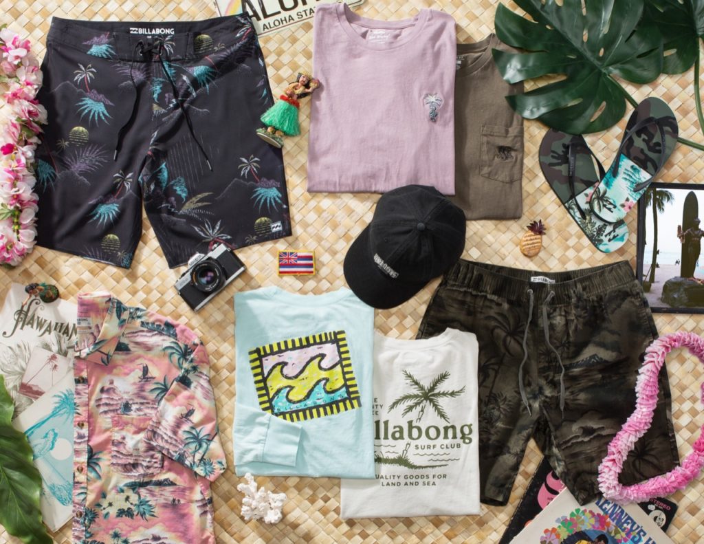 The Billabong Tradewinds collection