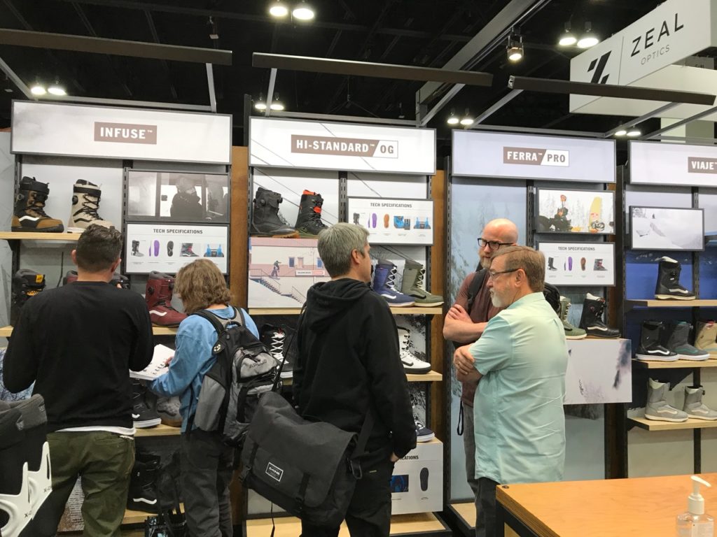 The BC Surf & Sport team in the Vans booth