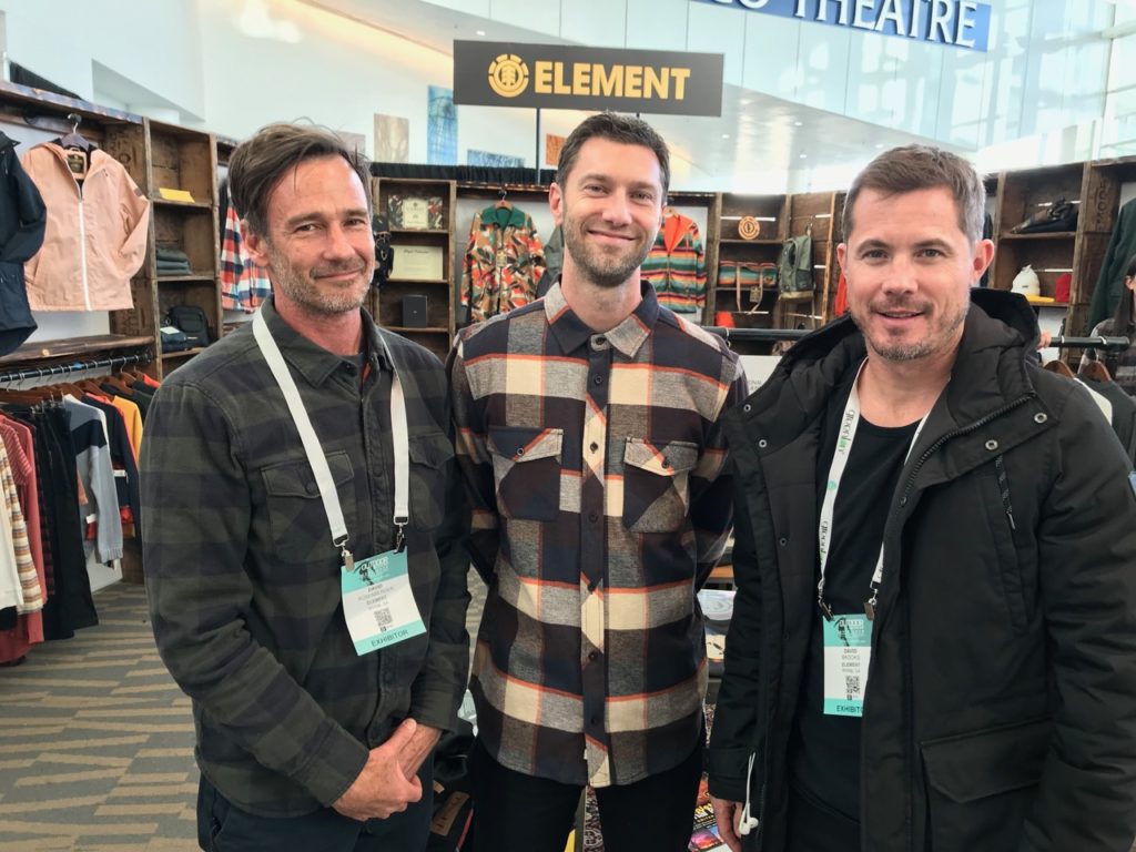 It was nice to see Element at the show - Dave Rosenberger, Jon Sinko, David Brooks