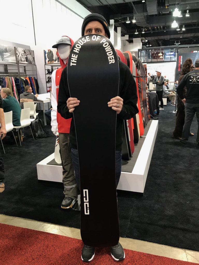 David Appel of DC showing the collaboration board with House of Powder