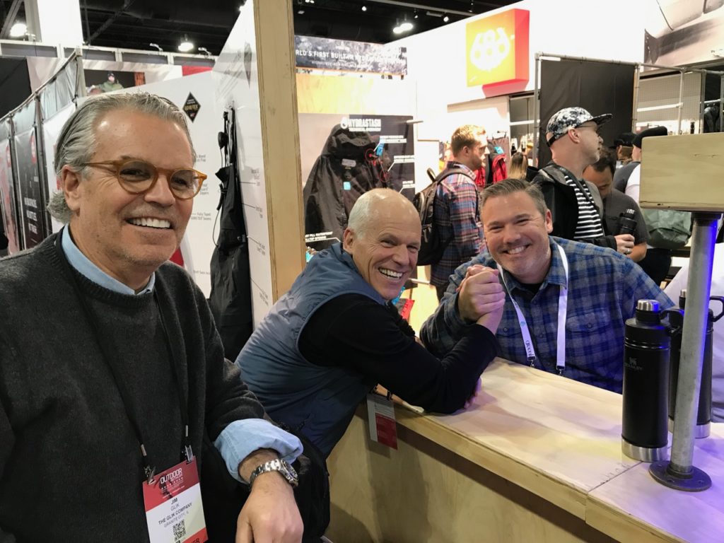 Jim Glik and Jeff Glik of Glik's and Jono Zacharias of 686