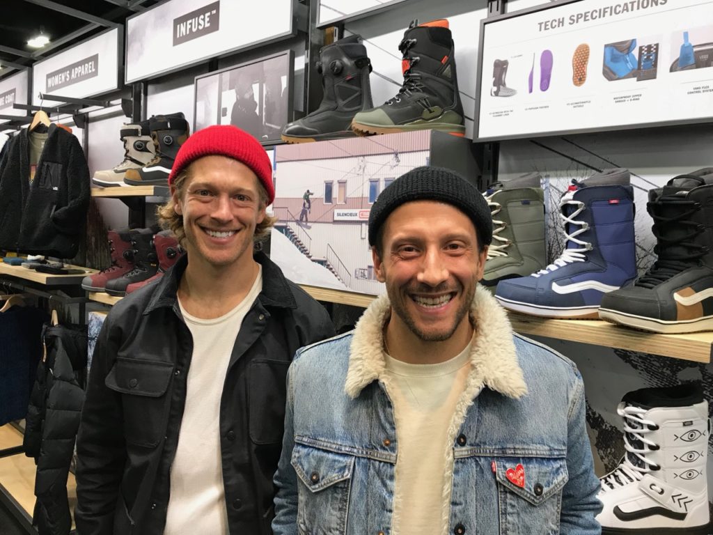 Kyle Martin and Kevin Casillo of Vans