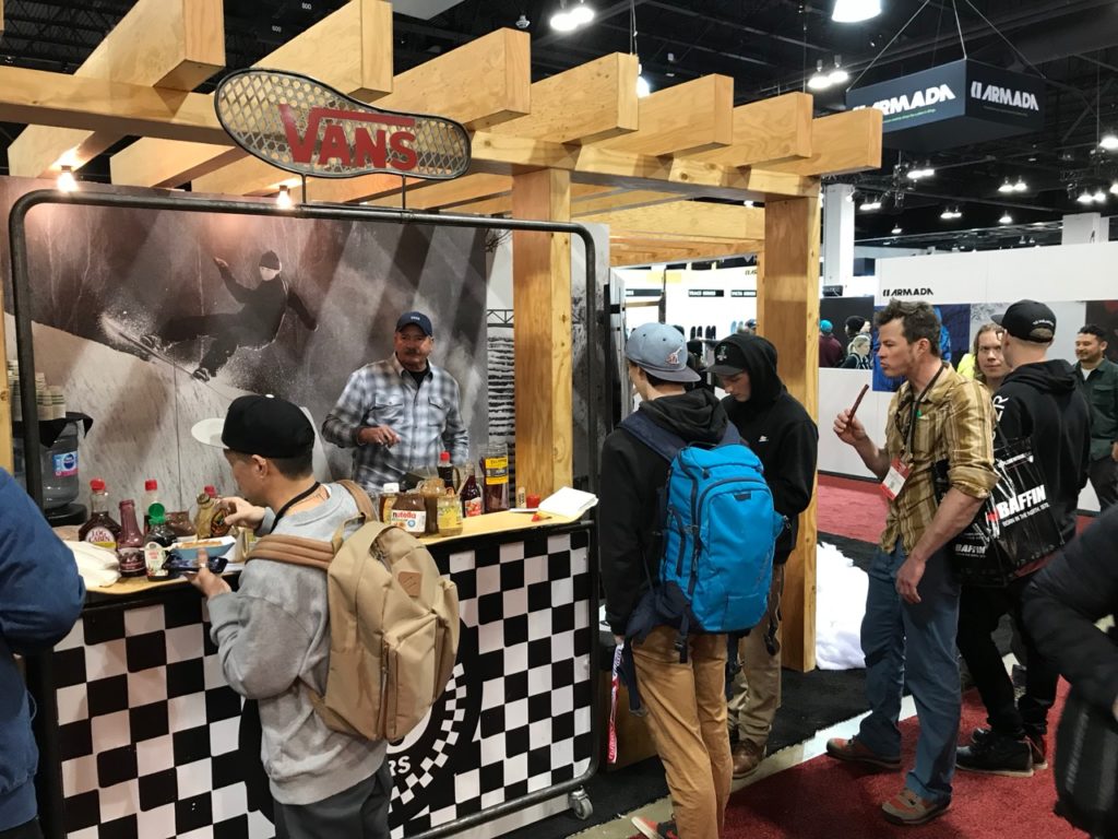 The always popular Vans waffles