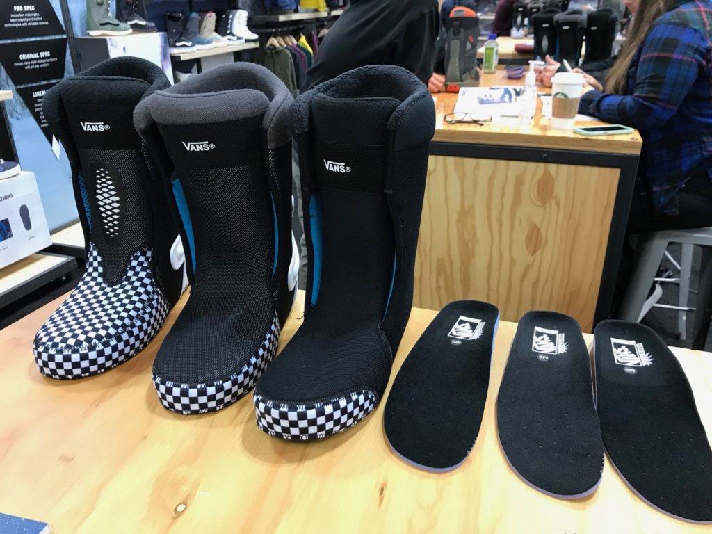 Vans has improved its liners and insoles in its snowboarding boots