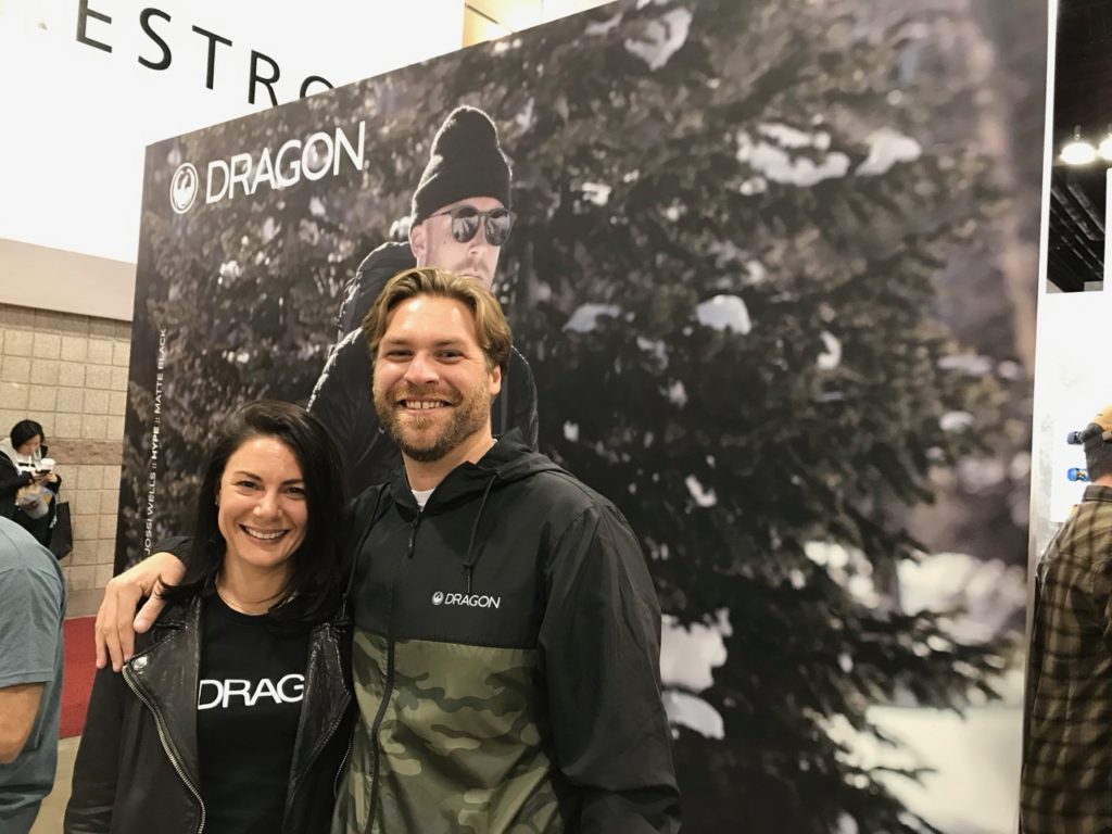 Dragon Brand Director Lauren Makofske and Jon Finger